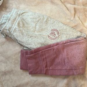 Pink ombre sweatpants